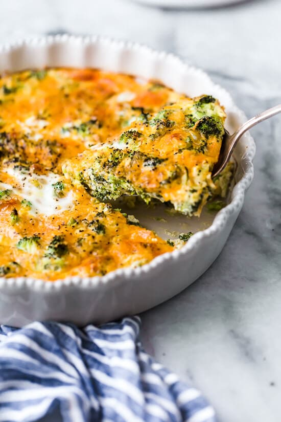 Broccoli and cheese is one of my favorite quiche combinations! This was the #1 most popular Skinnytaste recipe from 2019.