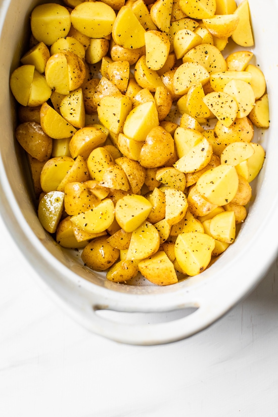 baby potatoes to roast for breakfast bowls