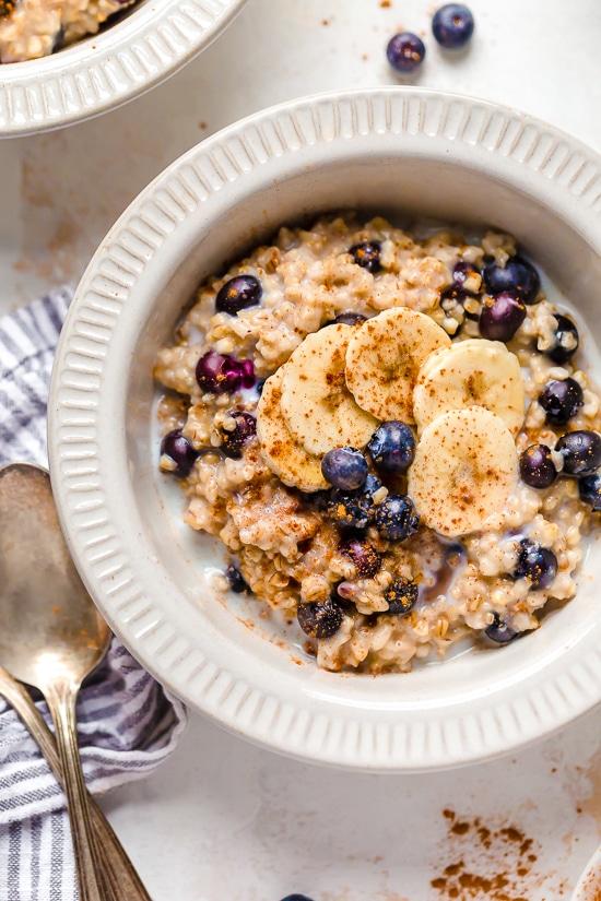 Making Steel Cut Oats in the Instant Pot is so much faster than making them on the stove!