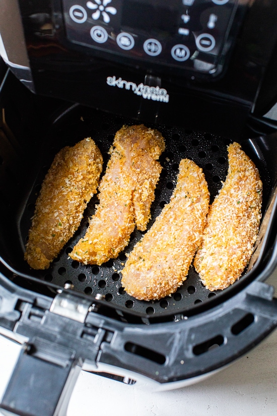 These crispy Air Fryer Chicken Tenders are golden and juicy, so easy to make and perfect for weeknight cooking!