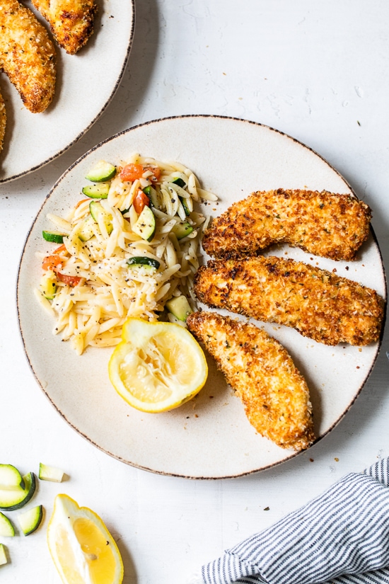 These crispy Air Fryer Chicken Tenders are golden and juicy, so easy to make and perfect for weeknight cooking!