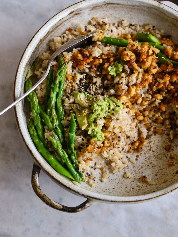 Spicy Sesame Coconut Rice