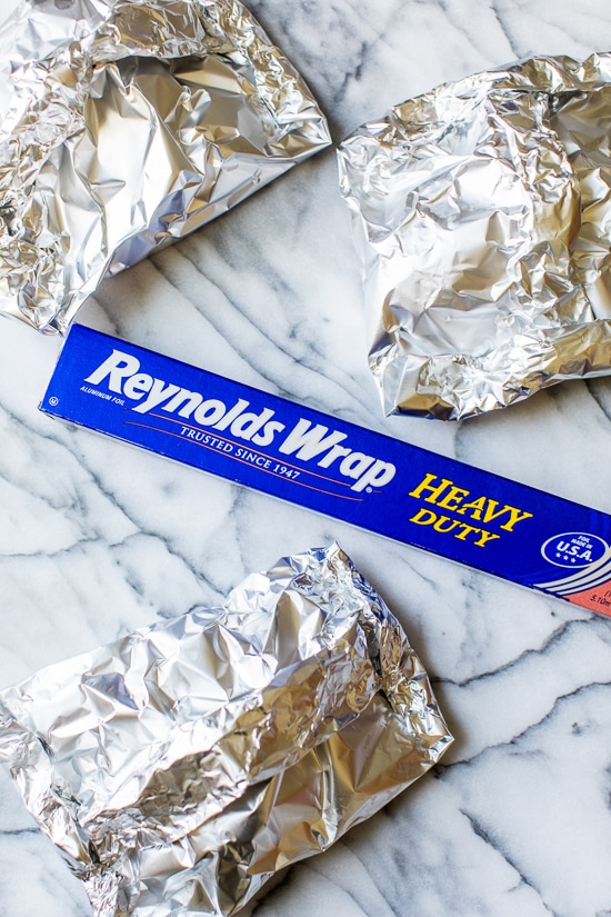 How to make foil packets