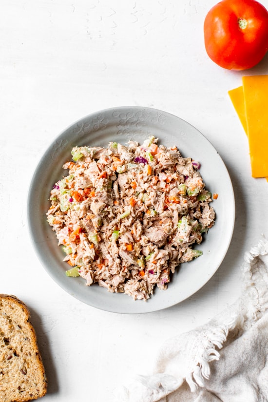 Healthy tuna salad