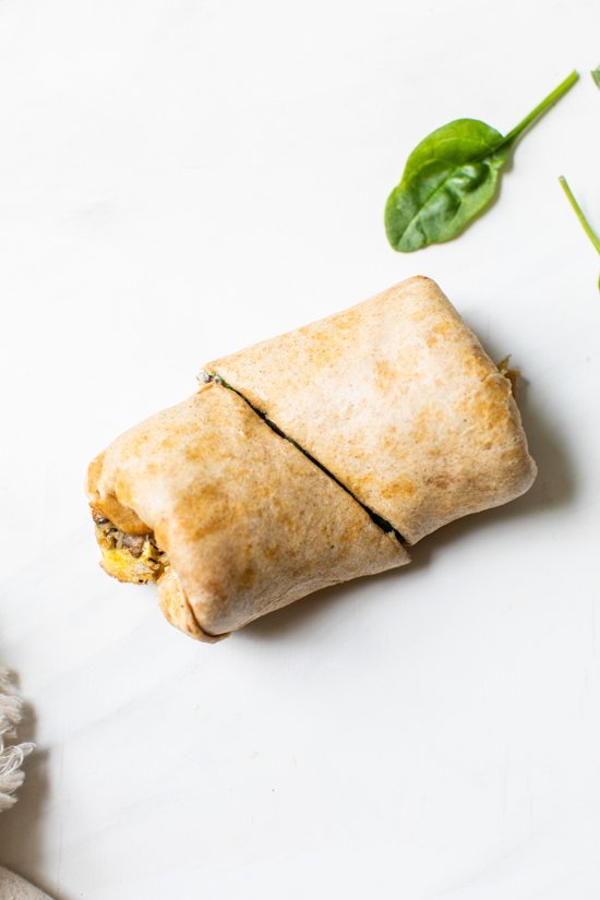 This Omelet Tortilla Breakfast Wrap takes a classic omelet and cooks it with a tortilla right in the skillet. Then simply roll it up and you have an easy on-the-go breakfast.